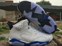 jordan air 6 2019U sneakerboots ns hommess chaussures hot sale 245 bleu blanc